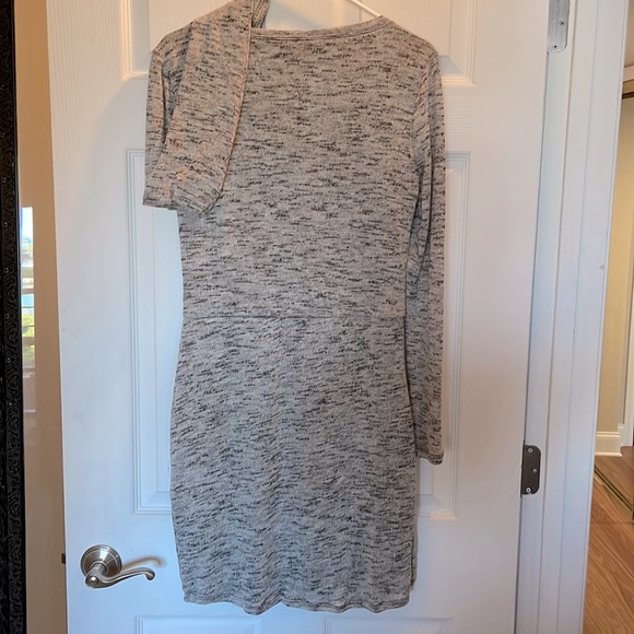 Gray Knit Dress - Picture 3 of 7